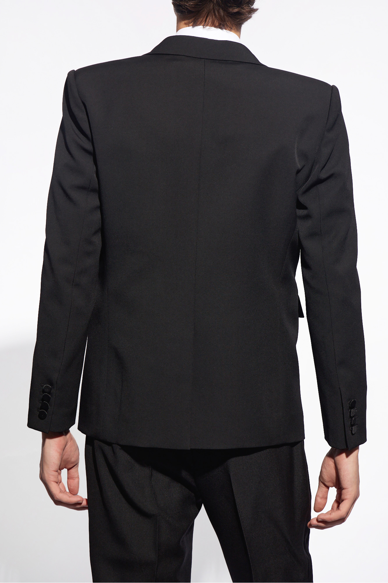 ジャケット SAINT LAURENT Black Wool Blazer Black Wool blazer Saint Laurent - Vitkac Italy